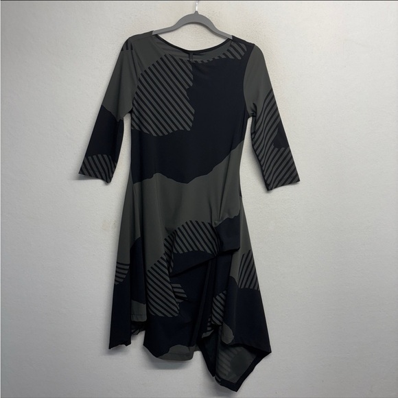 porto Dresses & Skirts - Porto San Francisco Mini Tunic Dress Gray Black 0 / XS Lagenlook